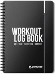 Gymwise A5 Workout Log Book & Fitness Planner