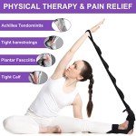 Adjustable Yoga Stretching Strap for Flexibility
