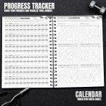 Gymwise A5 Workout Log Book & Fitness Planner