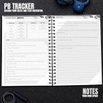 Gymwise A5 Workout Log Book & Fitness Planner
