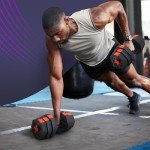 Kayman 20kg Adjustable Dumbbell Set for Home Workouts