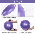 Purple Soft Pilates and Exercise Ball
