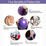 Purple Soft Pilates and Exercise Ball