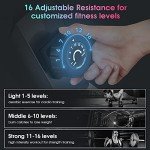 Dripex Magnetic Rowing Machine with LCD Monitor