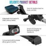 Dripex Magnetic Rowing Machine with LCD Monitor