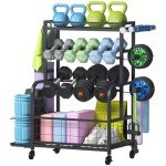 Versatile Weight and Equipment Storage Rack