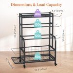 Versatile Weight and Equipment Storage Rack