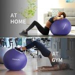 PROIRON Stability Ball with Pump for Core Training