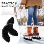 Ice Skate Blade Covers - Soft Plush Protectors