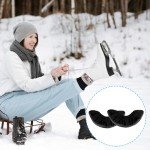Ice Skate Blade Covers - Soft Plush Protectors