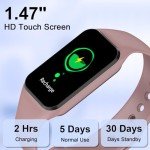 Fitness Smartwatch with Heart Rate & Activity Tracker