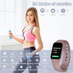 Fitness Smartwatch with Heart Rate & Activity Tracker