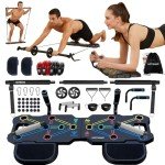 HOTWAVE Portable Home Fitness Equipment Bundle