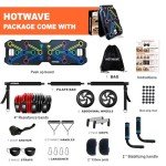 HOTWAVE Portable Home Fitness Equipment Bundle