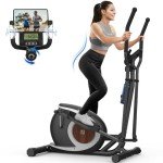 Compact Magnetic Elliptical Trainer with LCD Display