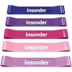 Insonder 5-Pack Resistance Bands for Exercise