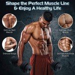 Adjustable 30KG Dumbbell Barbell Set for Home Fitness