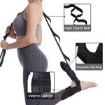 Yoga Stretching Strap with Mesh Bag and Loops
