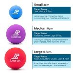 Beenax Massage Ball Set for Deep Tissue Relief