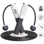 Adjustable Cordless Jump Rope with Calorie Counter