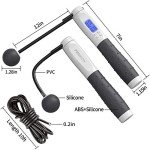 Adjustable Cordless Jump Rope with Calorie Counter