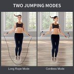Adjustable Cordless Jump Rope with Calorie Counter