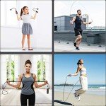 Adjustable Cordless Jump Rope with Calorie Counter