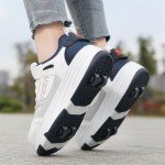 WOWEI 2-in-1 Skateboard and Roller Shoe Trainers