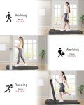 Jupgod Folding Treadmill with Remote & LED Display