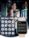 Smart Fitness Watch with Heart Rate & Sleep Tracker