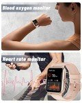 Smart Fitness Watch with Heart Rate & Sleep Tracker