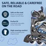 Adjustable Inline Skates for Kids and Adults