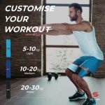 Elvire 3-Pack Fabric Resistance Bands for Workouts