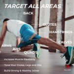 Elvire 3-Pack Fabric Resistance Bands for Workouts