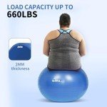 Umi Anti-Burst Exercise Ball with Pump for Fitness