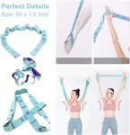 Multi-Loop Stretch Strap for Yoga and Fitness