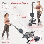 Dripex Adjustable Resistance Rowing Machine for Home