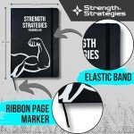 Fitness Workout Log Book & Planner - 120 Pages