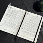 Fitness Workout Log Book & Planner - 120 Pages