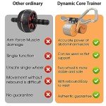 Silent Dual Wheel Ab Roller with Elbow Support