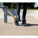 Adjustable Kids Blue Quad Roller Skates