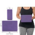 Foam Yoga Blocks for Home Workouts and Stretching