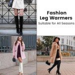 Stylish Winter Knit Leg Warmers for Women