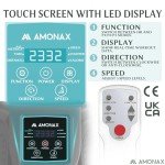 Amonax Electric Mini Exercise Bike for Home Fitness