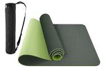 Comfy Non-Slip TPE Yoga Mat with Carry Bag