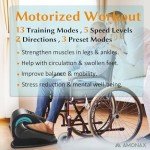 Amonax Electric Mini Exercise Bike for Home Fitness