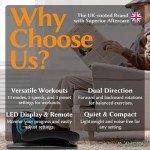 Amonax Electric Mini Exercise Bike for Home Fitness