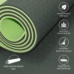 Comfy Non-Slip TPE Yoga Mat with Carry Bag