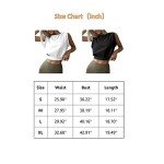 Women’s Sleeveless Crop Tank Top for Fitness