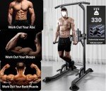 Adjustable Dip Power Tower & Pull Up Bar